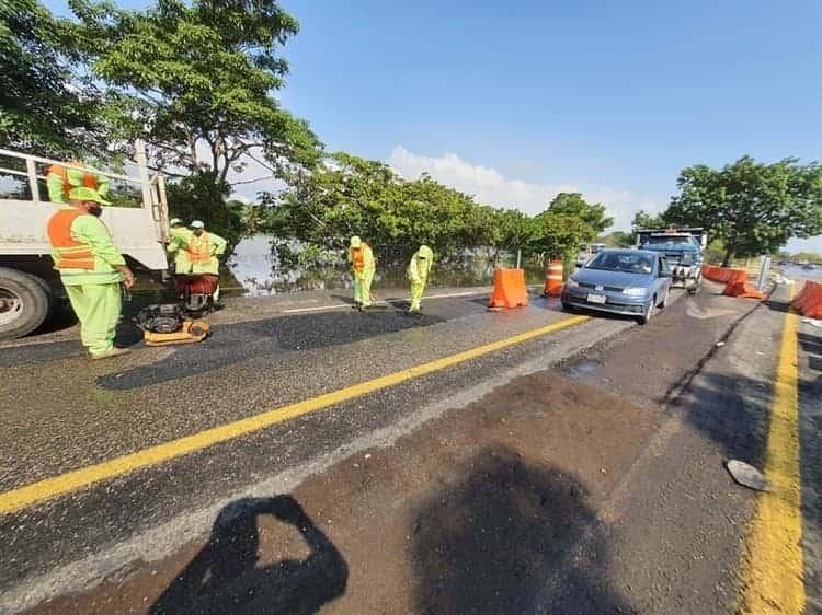 Reporta JEC avances en reconstrucción de vialidades de Villahermosa afectadas por las lluvias