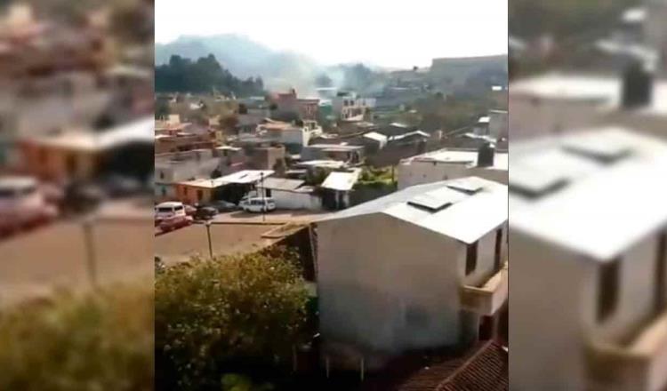 Habitantes de San Juan Chamula, incendian casa del alcalde… lo acusan de ser corrupto