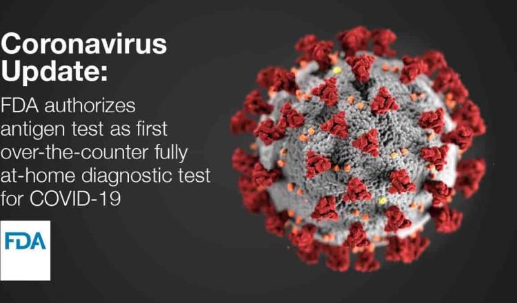Autoriza EU prueba casera para identificar Covid-19
