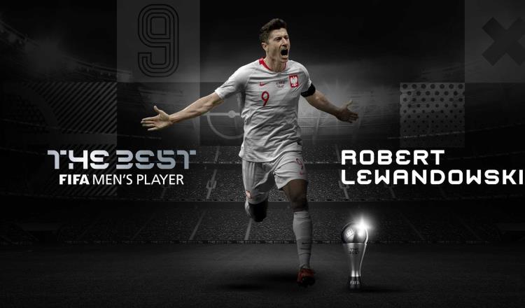 Lewandowski gana el Premio al Mejor Jugador 2020 de la FIFA por encima de CR7 y Messi