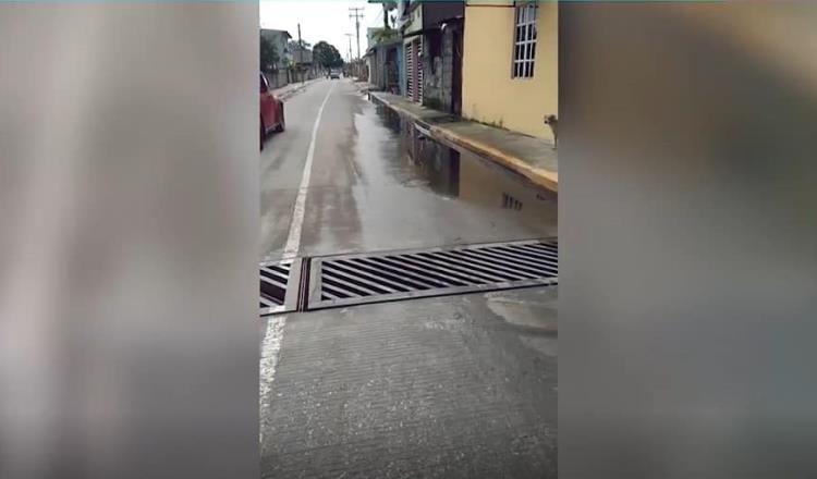 Amenazan pobladores de Guatacalca, Nacajuca, con manifestación en CEAS por calles anegadas de aguas negras 