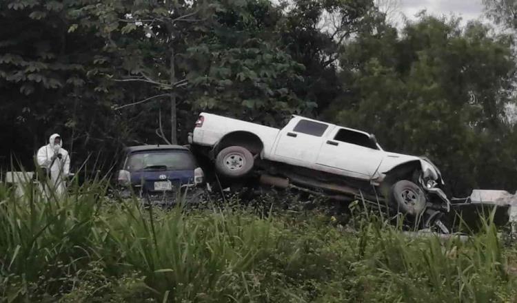Muere mujer en accidente vehicular sobre carretera La Isla – Cunduacán