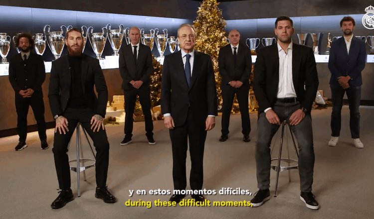 Real Madrid y Barcelona se suman a mensajes de aliento por Navidad