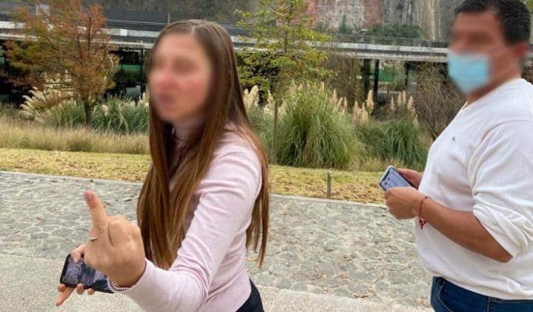 Surge “Lady Cubrebocas” que ofendió a policía en Parque La Mexicana en CDMX