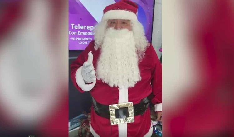 Pide Santa Claus festejar en casa para evitar contagios de coronavirus