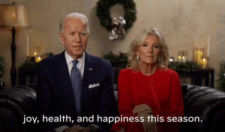 Envía Joe Biden mensaje navideño a estadounidenses; exhorta a seguir cuidando las medidas sanitarias ante el COVID-19 