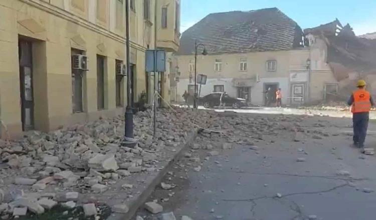 Se registra terremoto de 6.2 en Croacia; provoca el cierre de una planta nuclear en Eslovenia