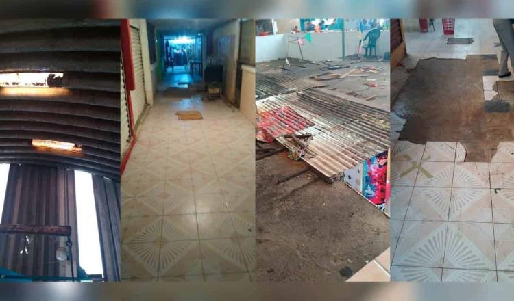 Mercado de Jalapa en riesgo de clausura ante falta de condiciones para operar