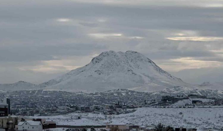 Chihuahua se cubre de blanco con otra gran nevada