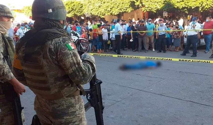 Muere joven atropellado frente al mercado de Comalcalco