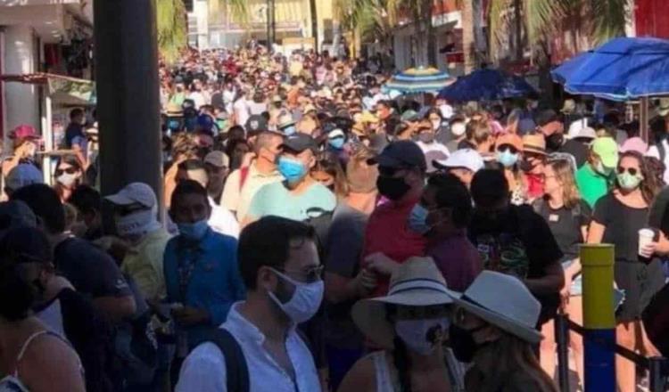 En Playa del Carmen se registran festejos masivos por fin de año pese pandemia; son criticados en redes