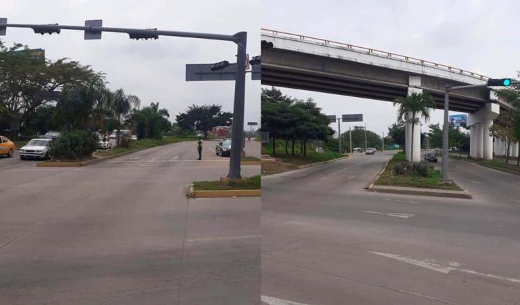 Esta semana solucionarán la falla eléctrica en semáforos del distribuidor vial La Pigua: SEMOVI