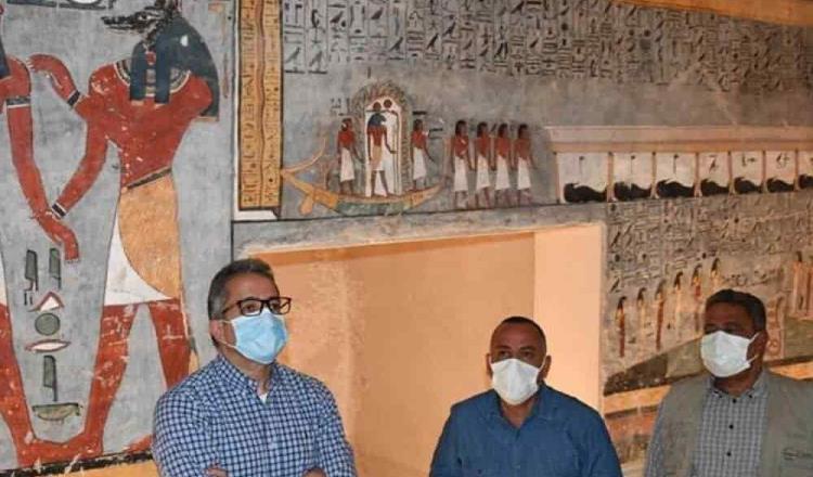 Gobierno de Egipto reabre a turistas la tumba del faraón Ramsés I tras su restauración