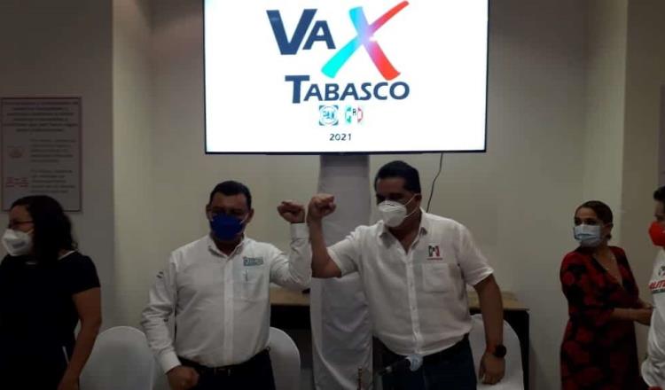 Oficializan PRI y PAN alianza “Va por Tabasco”; Centro queda fuera de la coalición