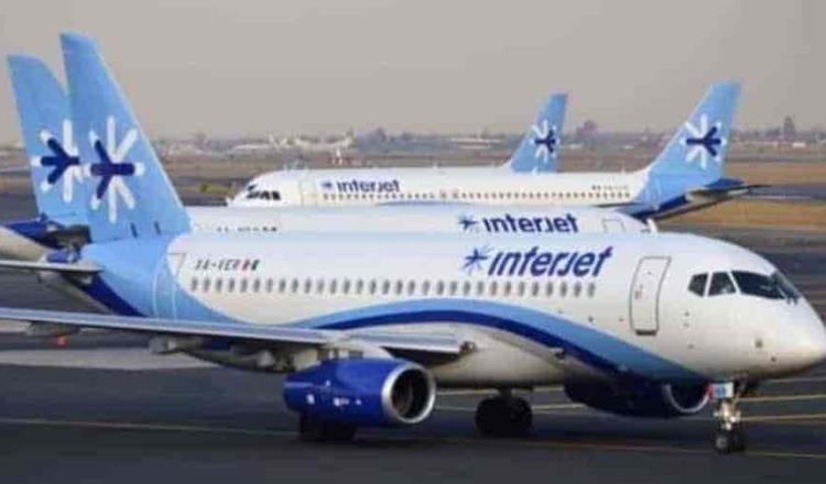 Interjet suspende vuelos hasta 31 de enero