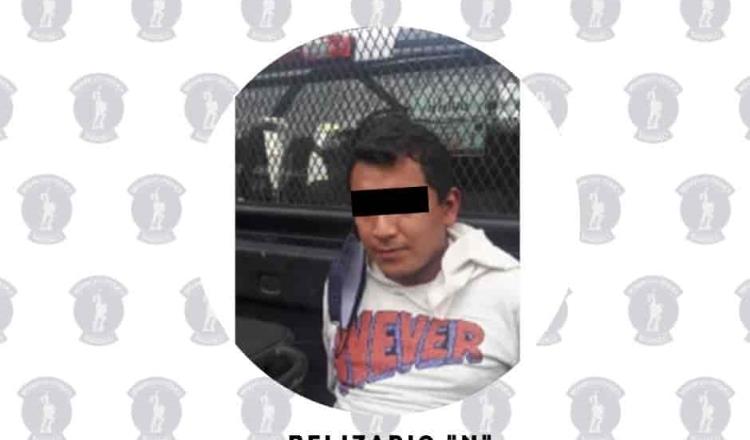 Detienen a sujeto por presunto robo a comercio en Villahermosa