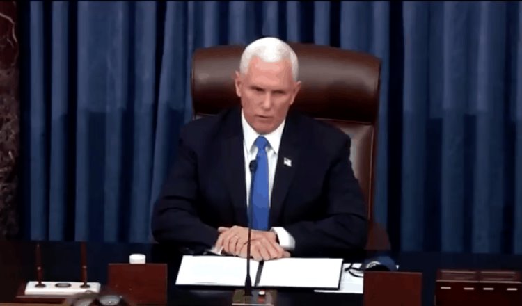 “La violencia nunca gana y esta es la casa del pueblo”, señala Mike Pence al reabrir la sesión en el Congreso