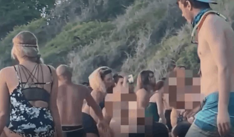Clausuran playa en Hawái tras una fiesta nudista en la que asistieron 400 personas 