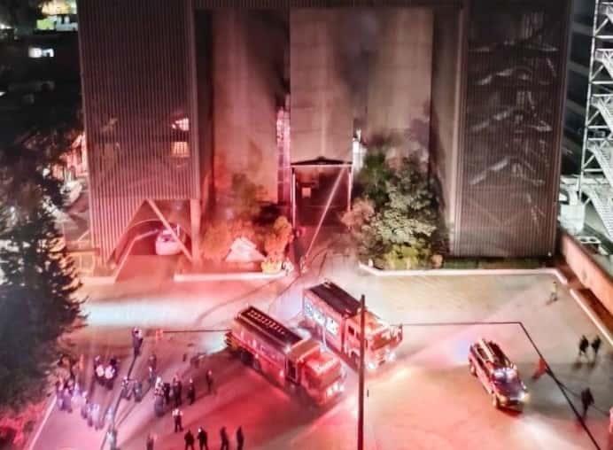 Inician peritajes tras incendio en el Puesto Central de Control del Metro de CDMX