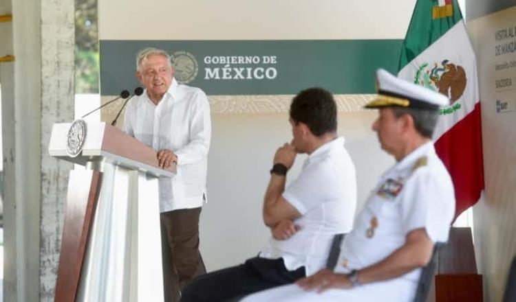 Con ayuda de la Marina, se combate tráfico de drogas sintética por puertos: AMLO