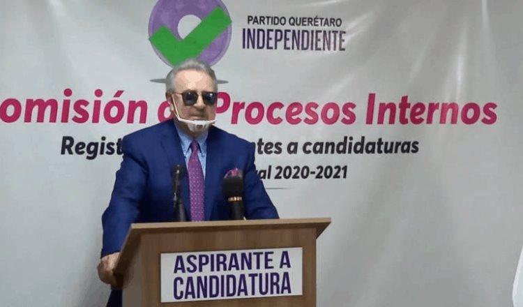 Carlos Villagrán ‘Quico’ se registra como precandidato al gobierno de Querétaro