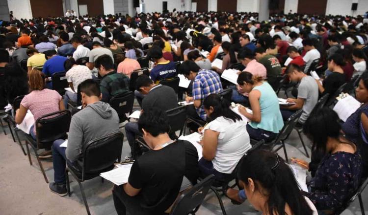 Hoy inicia UJAT aplicación del examen de selección a 7 mil 625 aspirantes