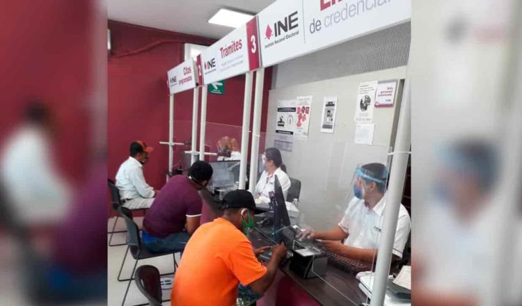 Casi 60 mil Tabasqueños con credenciales 2019-2020 podrán votar en la próxima elección: INE