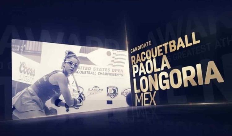 Invitan a votar por Paola Longoria como Mejor Atleta de Todos los Tiempos