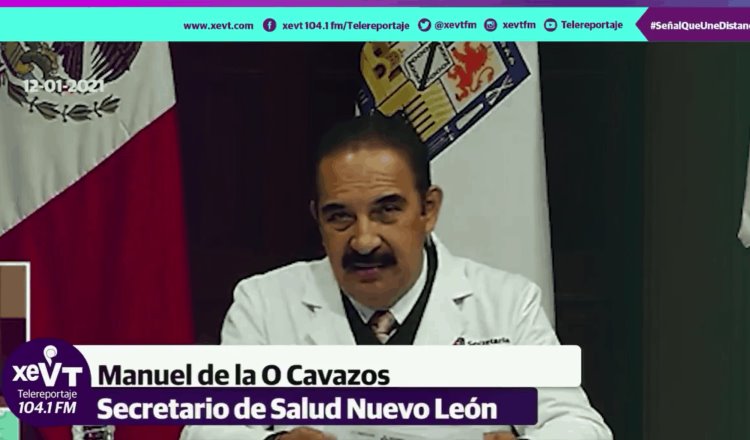 Fallece paciente de Nuevo León “probable portador” de la variante inglesa del coronavirus