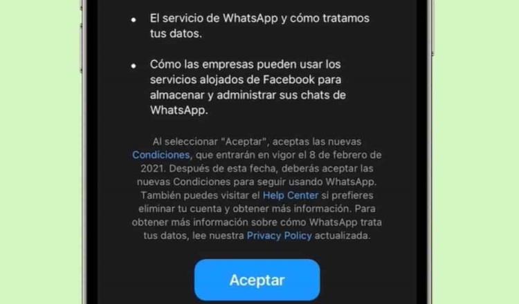 Nuevos términos de WhatsApp invadirán nuestra privacidad: GolSystems