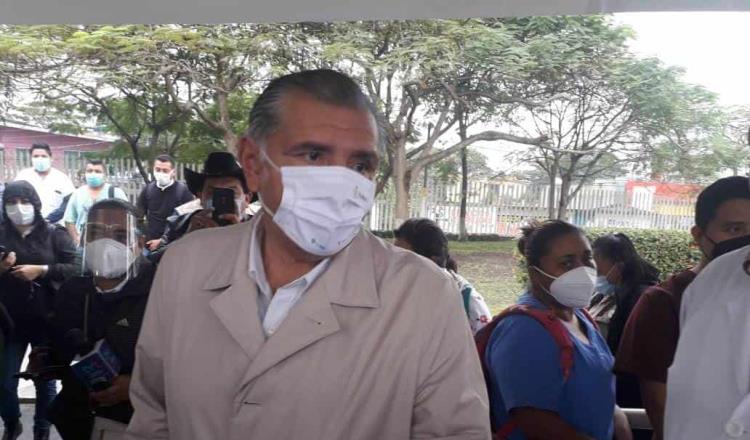 Adán Augusto López prevé aplicarse la vacuna contra el COVID-19 en mayo