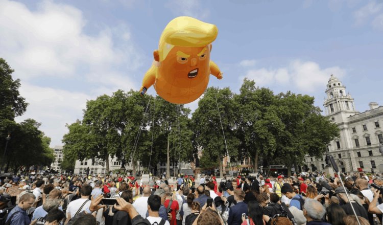 Exhibirán globo gigante de Trump en el Museo de Londres