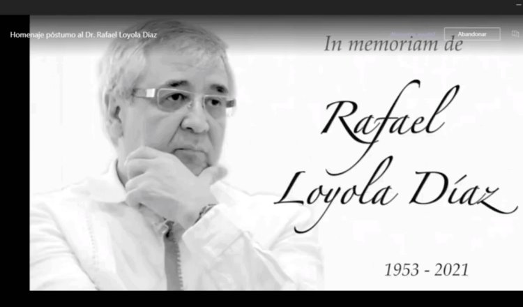 Organiza UJAT homenaje póstumo al investigador Rafael Loyola Díaz
