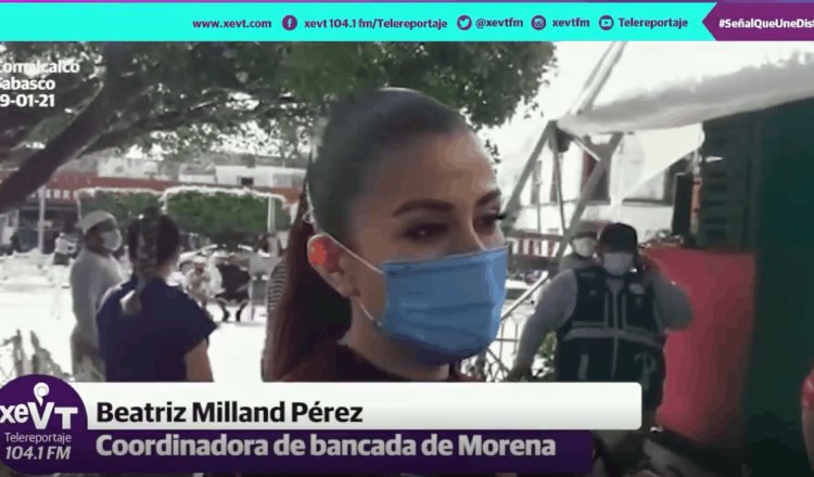 No ve Beatriz Milland necesaria la suma de Gaudiano… a Morena