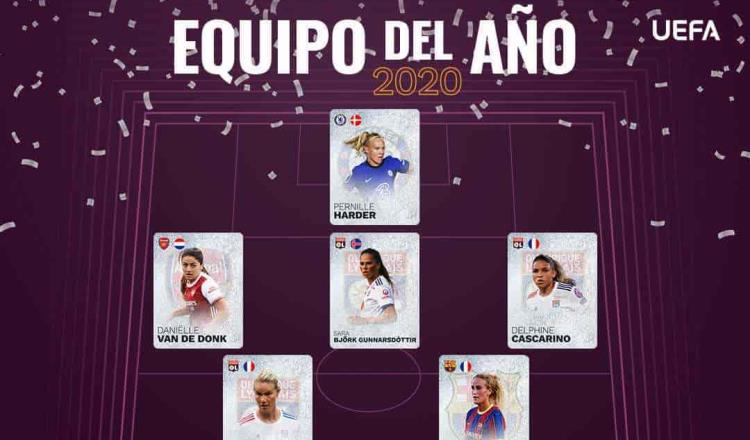 Sólo dos americanas en el Equipo Femenil del Año de la UEFA