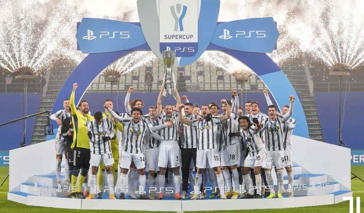 Juventus gana al Napoli la Supercopa de Italia