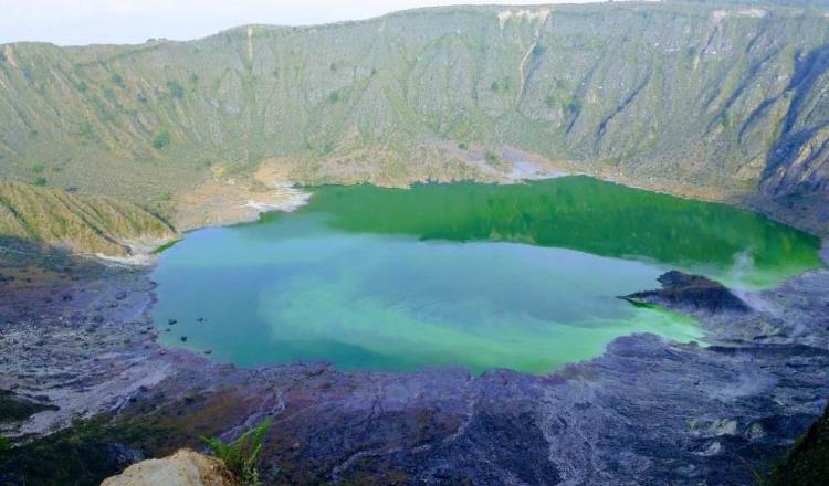 Expertos estudian actividad sísmica del volcán Chichonal en Chiapas