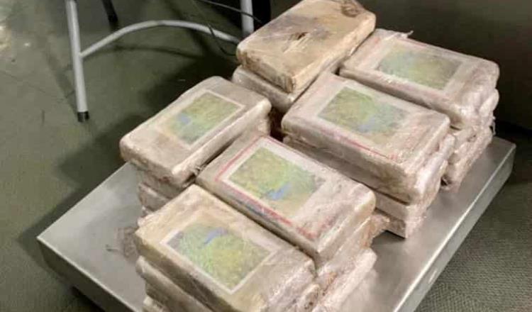 Decomisa Guardia Nacional 29.6 kilogramos de cocaína proveniente de Colombia en Ciudad de México 