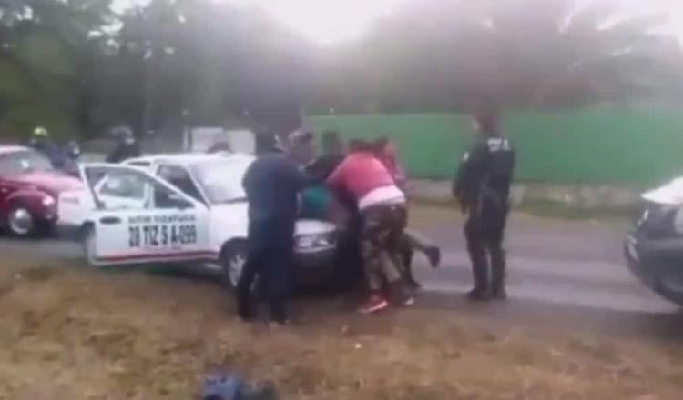 Turistas agreden a policías para entrar a pueblo mágico en Hidalgo con restricciones por la pandemia