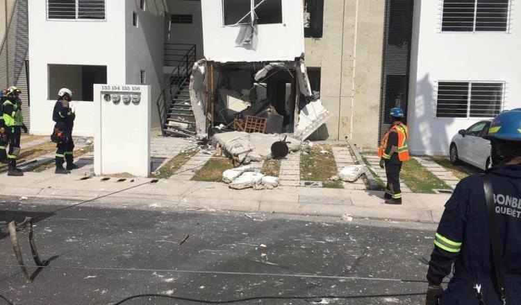 En Querétaro, explota tanque de gas; hay 10 heridos, entre ellos un niño de tres años