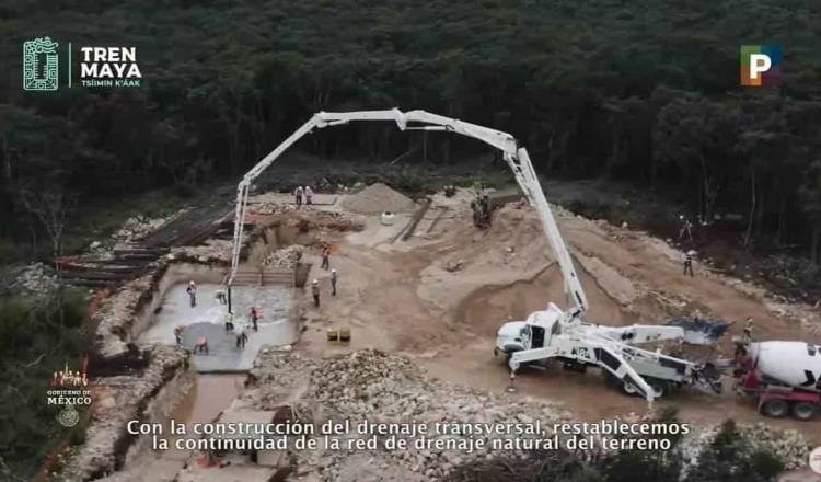“Avanza” construcción del tramo 1 del  Tren Maya