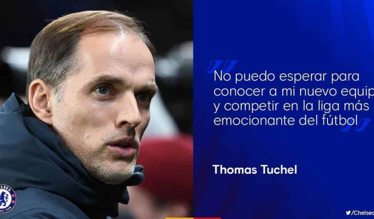 Confirman a Thomas Tuchel como nuevo DT del Chelsea