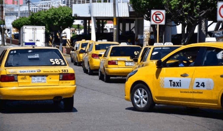 Acatarán taxis amarillos disposición de nueva cromática de SEMOVI