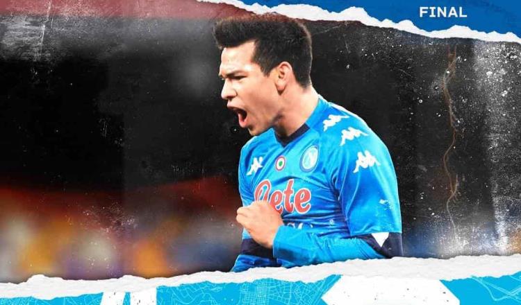 Con un gol del Chucky, el Napoli pasa a ‘semis’ de la Copa Italia