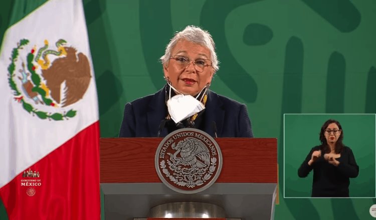 Tras contagiarse de COVID-19, López Obrador se encuentra bien y en plena recuperación: Olga Sánchez Cordero  