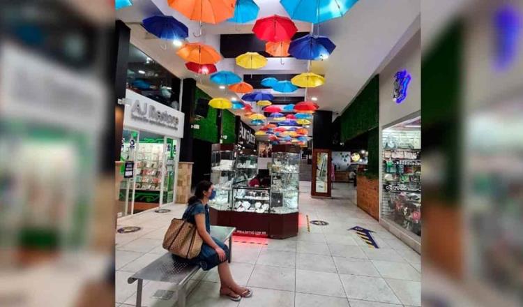 Reportan agresiones contra guardias de seguridad en plaza comercial de Villahermosa, por hacer cumplir medidas sanitarias