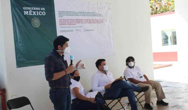 Retoman en Tenosique asamblea de consulta indígena por Tren Maya