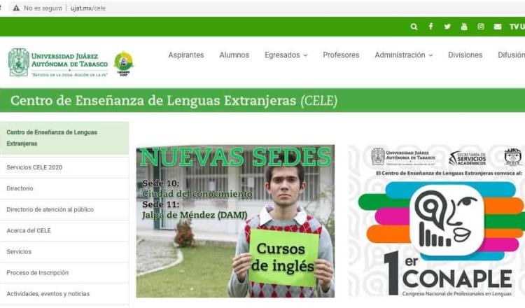 Anuncia UJAT proceso de inscripción al Centro de Enseñanza de Lenguas Extranjeras; oferta 9 idiomas