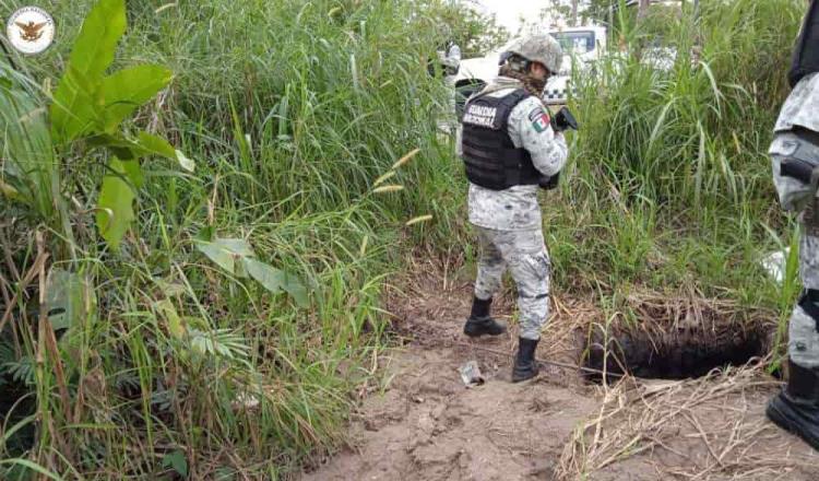 Inhabilita Guardia Nacional 4 tomas clandestinas en Tabasco 