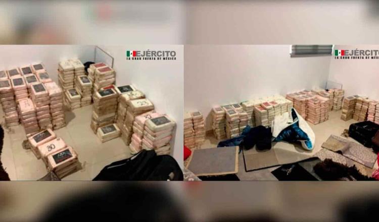 Detienen a 2 hombres con más de 800 kilos de cocaína en la CDMX